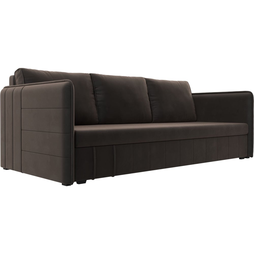 Изображение товара Современный прямой диван Лига диванов слим 119801 с механизмом еврокнижка