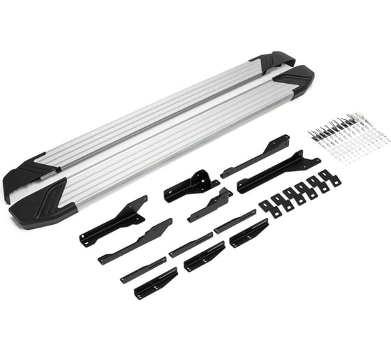 Изображение товара Пороги на автомобиль Rival "Silver" для Exeed VX I 2020-н.в. F193AL.0906.1