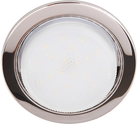 Изображение товара Встраиваемый точечный светильник Jazzway PGX53 10639.7 никель глянцевый 106х39мм 1016805