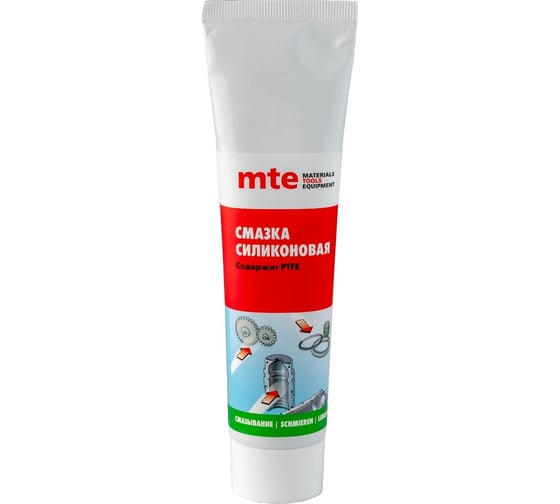 Изображение товара Смазка MTE PTFE силикон 100 г 2893225100