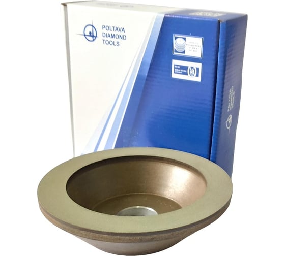 Изображение товара Круг алмазный чашечный 12А2 45 150х20х3х40х32 мм 125/100 БАЗИС АС4 В201 ПАИ 4820235010966