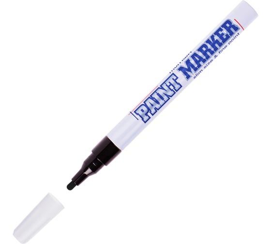 Изображение товара Маркер-краска MunHwa PAINT MARKER SLIM, черная, 2мм 302758 Б0048394