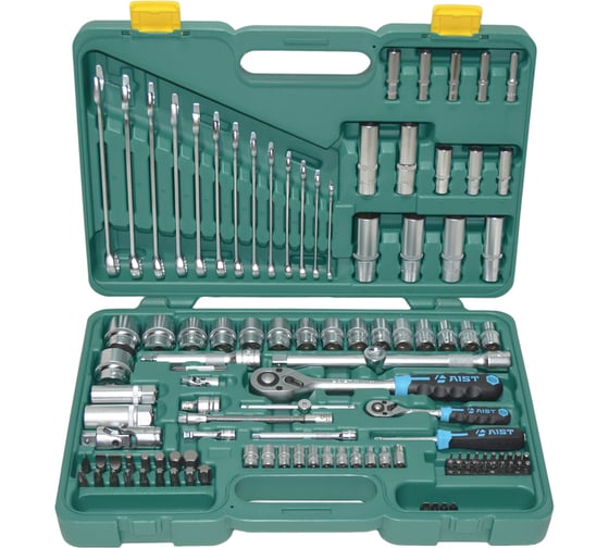 Изображение товара Набор инструмента AIST 113 пр. 4-32мм (1/4",1/2") 6-гр. / 4091112 00-00004051