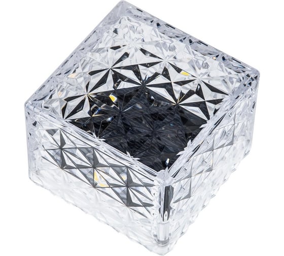 Изображение товара Садовый светильник на солнечной батарее Uniel USL-F-172/PT050 ICECUBE UL-00011750