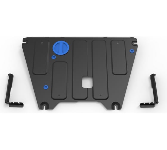 Изображение товара Защита картера + КПП + комплект крепежа Rival Сталь, Changan CS 35 Plus, V-1,4, Робот, 2023- 111.8924.1