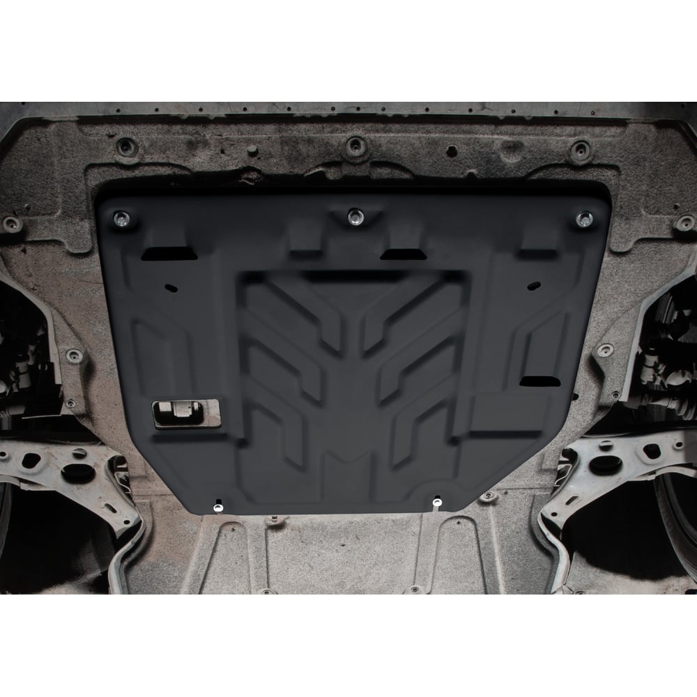 Изображение товара Защита картера и КПП Rival для Geely Monjaro 2022 года, сталь 1.5мм