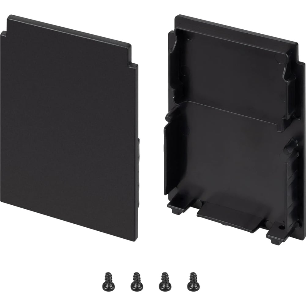 Изображение товара Заглушка Arlight SL-LINE-4050-3L-HIGH BLACK для профиля, 2 шт