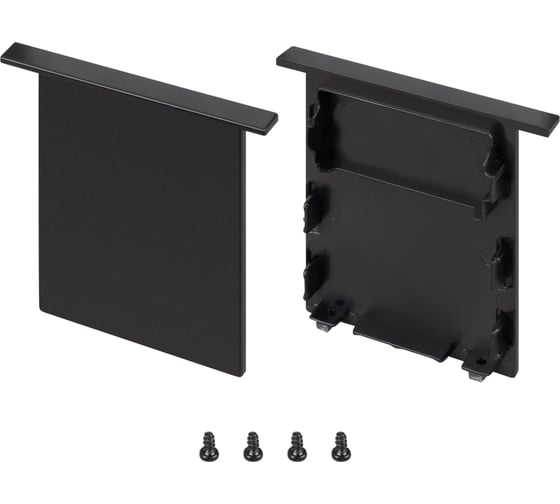 Изображение товара Заглушка Arlight SL-LINIA52-3L-F-MIDDLE BLACK глухая, 1 комплект 044708