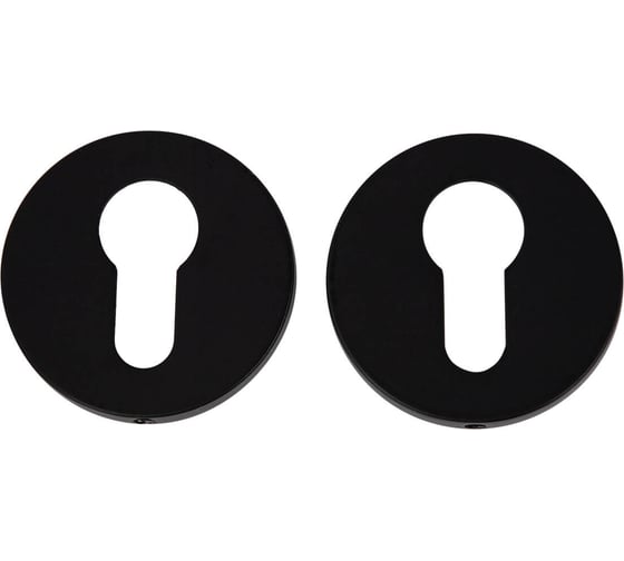 Изображение товара Накладка дверная Marlok АДЕЛЬ BL матовый черный 008485