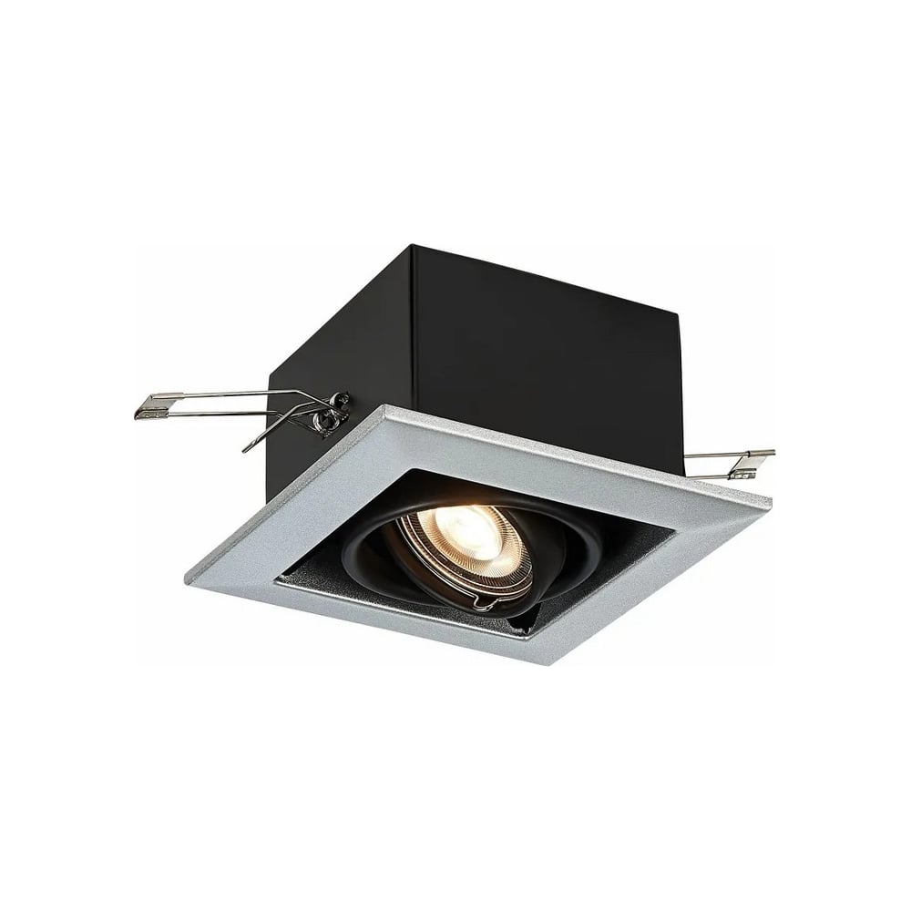 Изображение товара Встраиваемый светильник ALMA LIGHT черный, gu10, 1x50w, l126xw126xh70, без лампы, AL9013DW01SL
