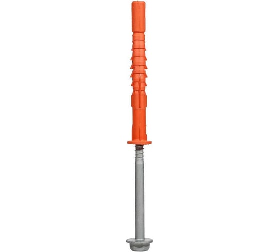 Изображение товара Универсальный фасадный дюбель с шурупом SORMAT sdp-kb 10s x 140, в упаковке 100 шт. 8773140609