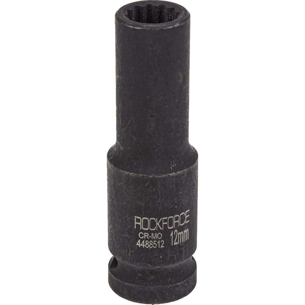 Изображение товара Головка ударная глубокая 12-гранная 12 мм, 1/2"DR Rockforce RF-4488512(54966)