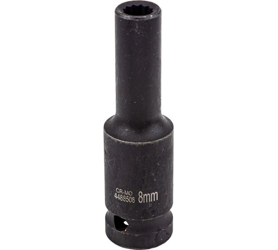 Изображение товара Головка ударная глубокая 12-гранная 8 мм, 1/2"DR Rockforce RF-4488508(54962)
