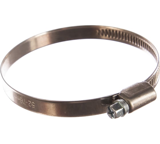 Изображение товара Стальной винтовой хомут СТМ 3 52-76 мм 9 мм CHSV0003