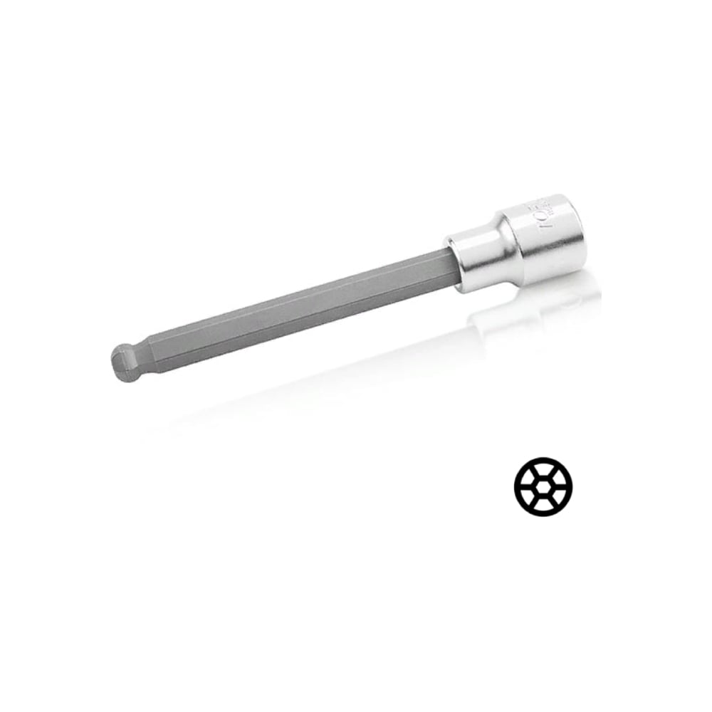 Изображение товара Головка торцевая с шестигранной вставкой HEX 10 мм 1/2" TOPTUL BCSA1610