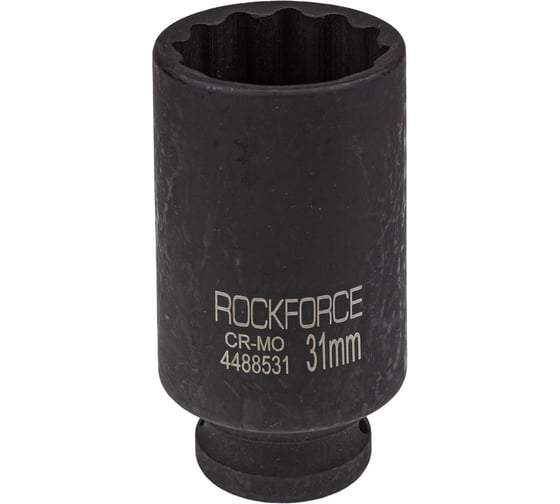 Изображение товара Головка ударная глубокая 31 мм, 1/2"DR Rockforce RF-4488531(54985)