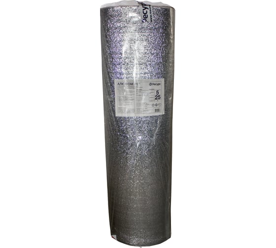 Изображение товара Отражающая изоляция в конструкцию теплый пол Алюфом PE-5 1х25 м 16315