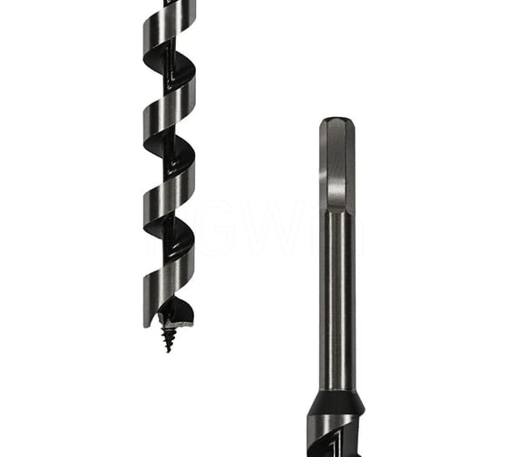 Изображение товара Сверло по дереву спиральное витое 12х600 мм, спираль Левиса, хвостовик 1/4HEX-СС TORGWIN T230739