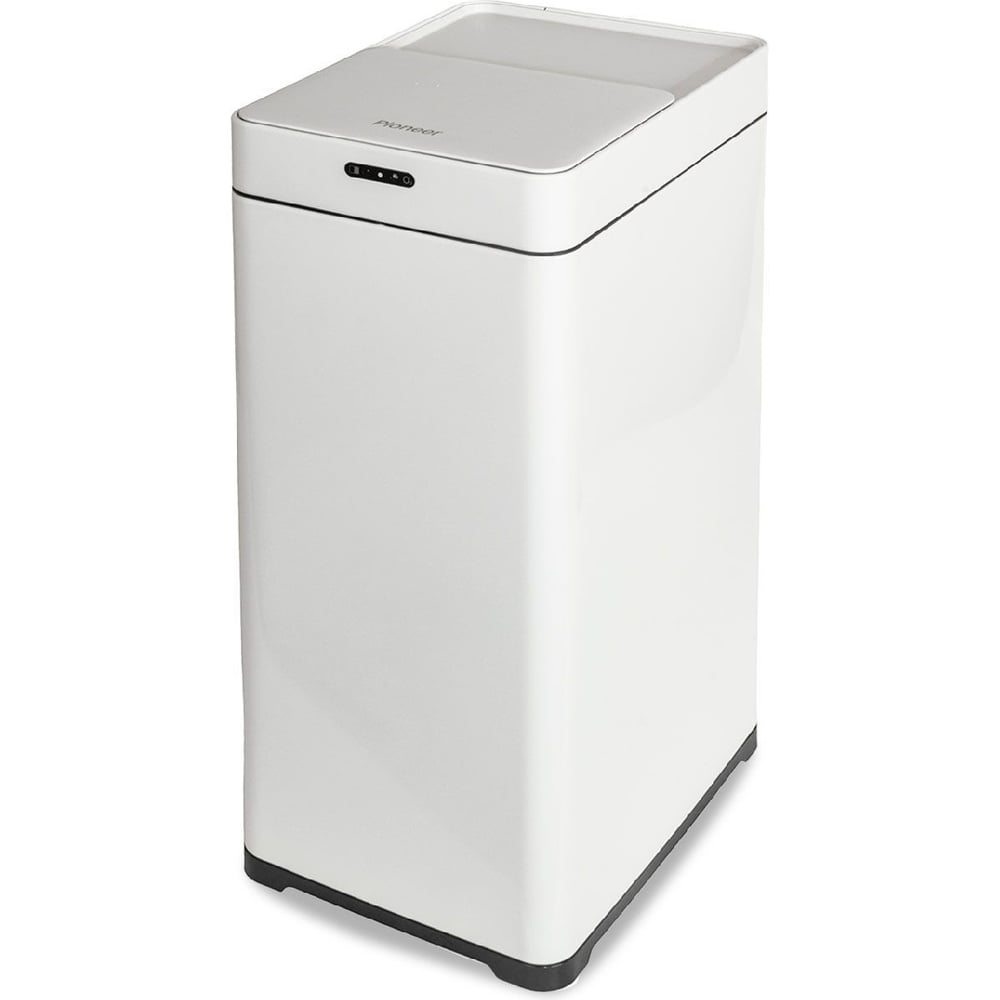 Изображение товара Ведро для мусора Pioneer сенсорное WB426W 42 литра белое металл