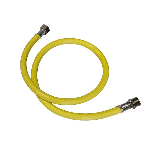 Изображение товара Подводка для газа СТМ ГАЗ ПВХ, 1/2", гайка-штуцер, 250 см CGVM1225