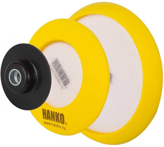 Изображение товара Диск-подошва 3 в 1 с липучкой для полировальных дисков Hanko F59533