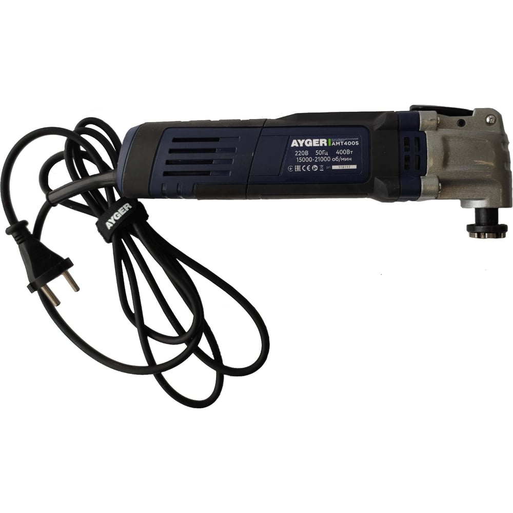 Изображение товара Многофункциональный инструмент AYGER AMT400S с насадками