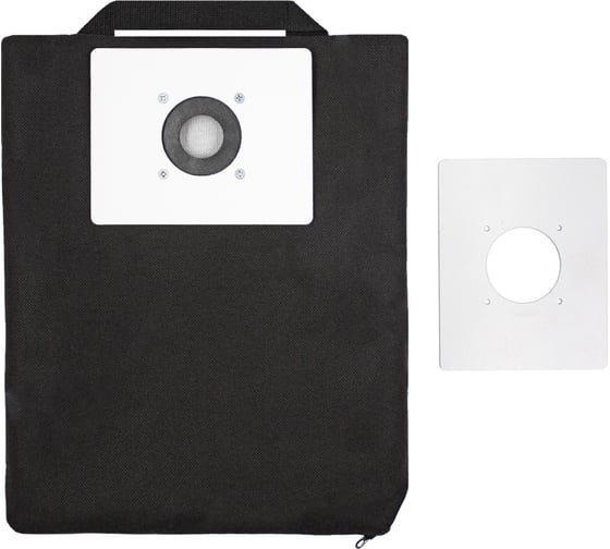 Изображение товара Универсальный мешок 30x35 см, фланец 15x12 cм, D55 мм, до 7 л многоразовый для бытового пылесоса ROCKSTAR ZIP-UNO6