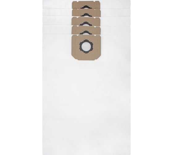 Изображение товара Мешки мешки для проф пылесоса, 45x60 см, к патрубку D56-70 мм, до 30 л, 5 шт ROCKSTAR U30(5)