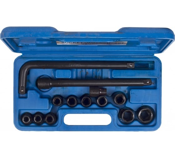 Изображение товара Набор головок торцевых N2E (8-22 мм; оксидированные) SITOMO 48285