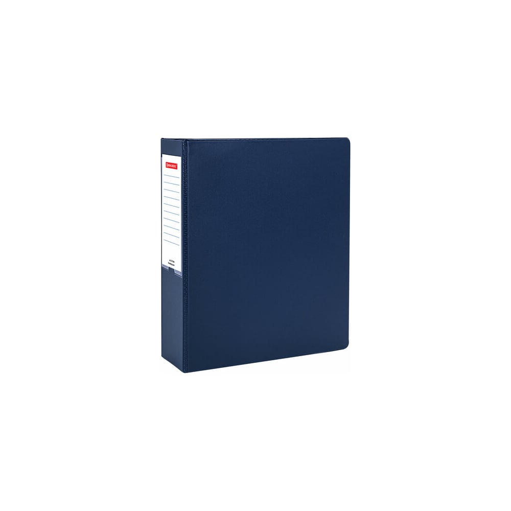 Изображение товара Папка BRAUBERG на 2 кольцах 75 мм синий для 500 листов Office