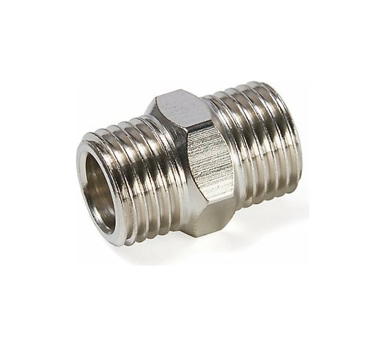 Изображение товара Переходник соединительный с двойной наружной резьбой 1/2" BSPT MM SAMOA 239004