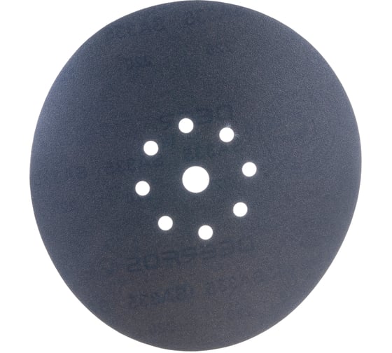 Изображение товара Круг шлифовальный на плёнке с липучкой PLATINUM (225 мм; 9 отверстий; Р220, 50 шт.) Deerfos 7930091771325