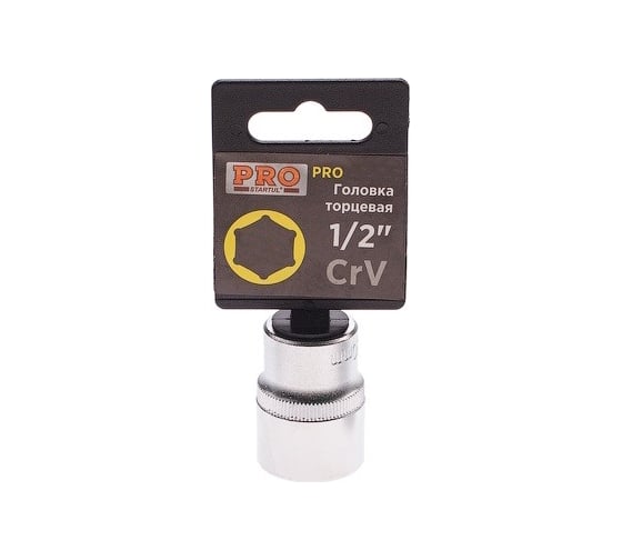 Изображение товара Головка 6 граней PRO 18 мм, 1/2"DR STARTUL PRO-52018