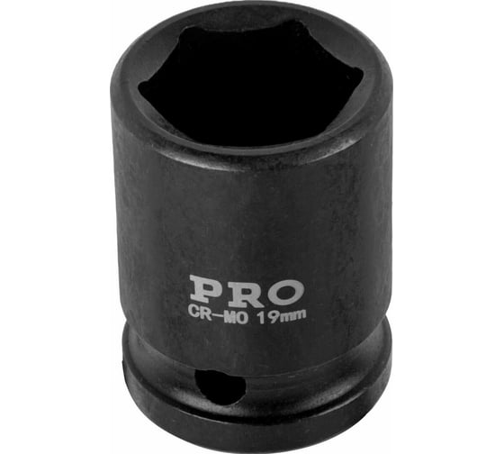 Изображение товара Головка ударная 6 граней PRO 19 мм, 1/2"DR STARTUL PRO-30019