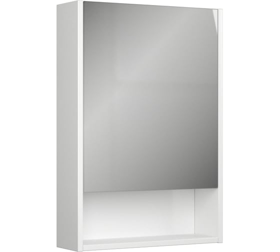Изображение товара Зеркало-шкаф UNCORIA Алегра 50 см, белая 65026