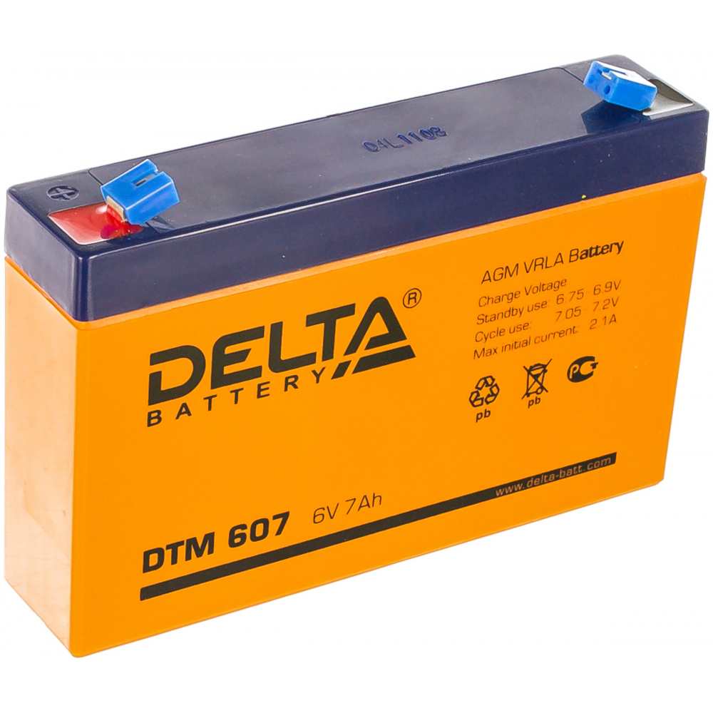 Аккумуляторная батарея DELTA аккумуляторная батарея delta ст1214 ytx14 bs ytx14h bs ytx16 bs yb16b a 12 в 14 ач прямая
