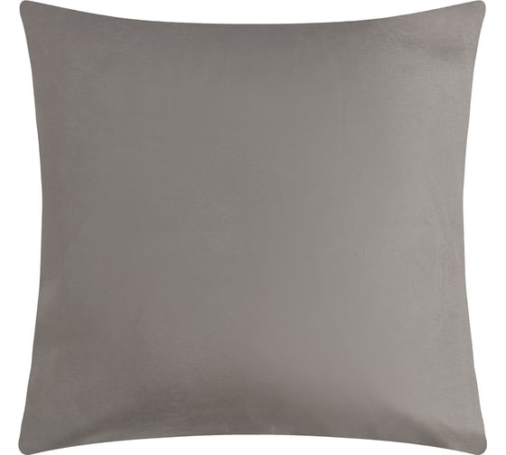 Изображение товара Чехол на подушку Экономь и Я цвет серый, 40x40 см, 100% п/э 9443769