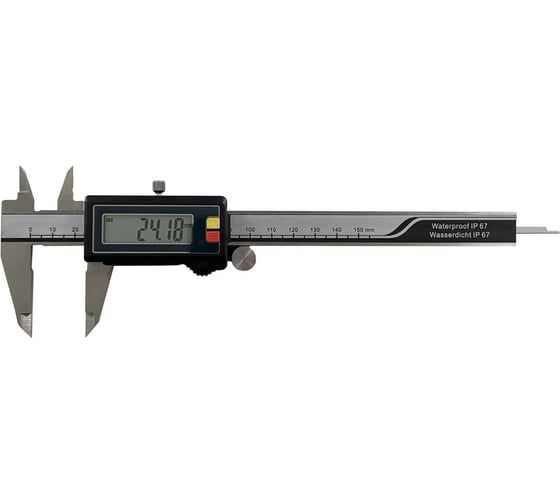 Изображение товара Штангенциркуль цифровой MIB 200мм пыле- влагозащищенный IP67 2026371