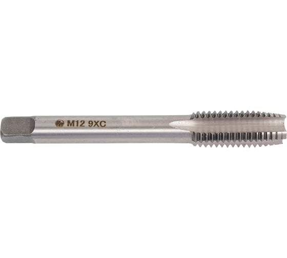 Изображение товара Метчик машинно-ручной Резолюкс 12х1,75 сквозной 9ХС с проходным хвостовиком 19058