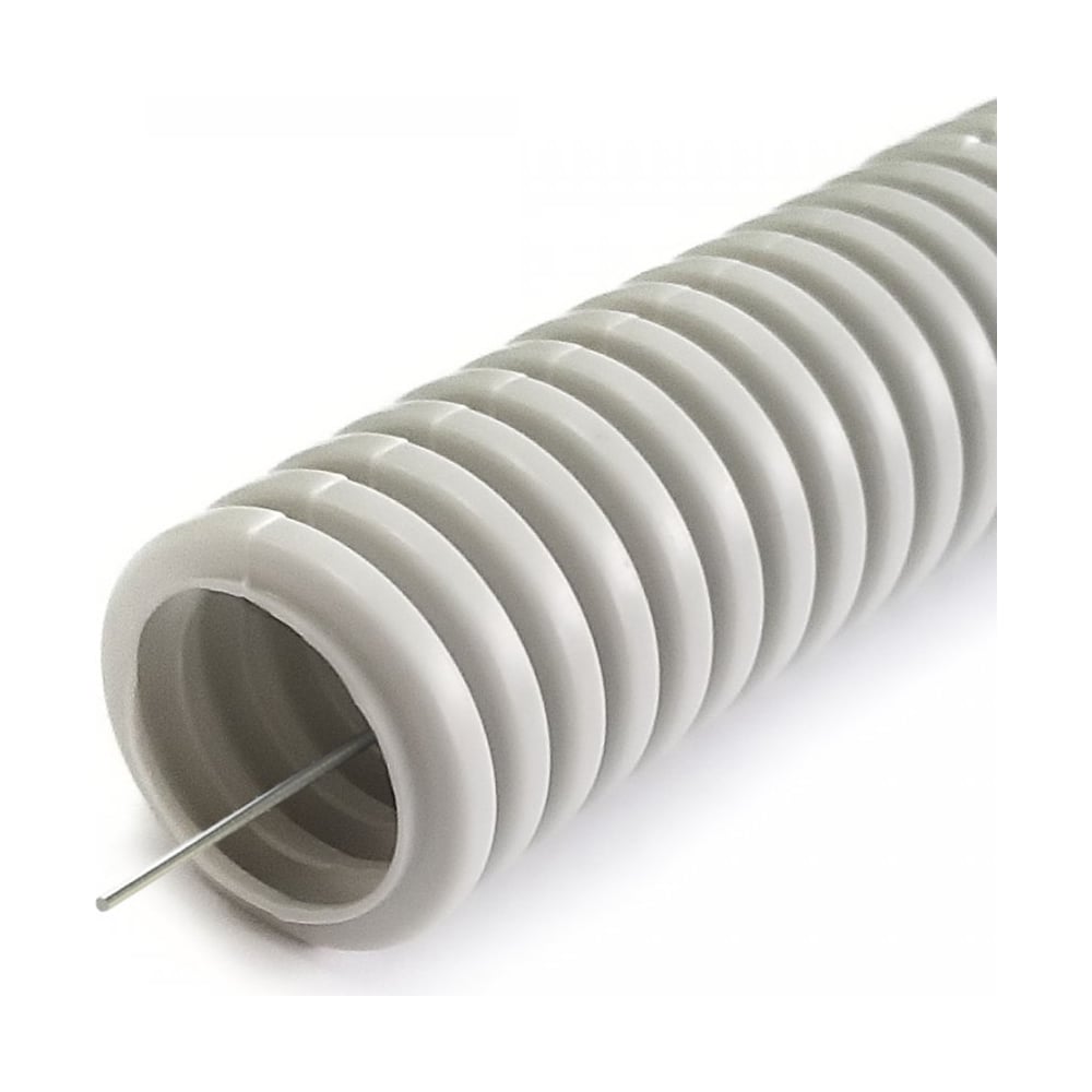 Изображение товара Гофрированная труба Промрукав ПНД легкая d25 мм 25 м UV стойкая