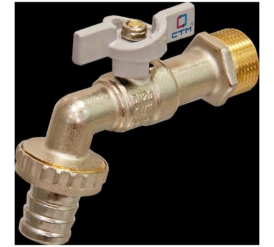 Изображение товара Шаровой кран СТМ 3/4 водоразборный бабочка СТАНДАРТ CWBB0034