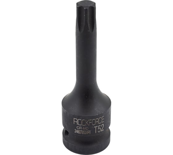 Изображение товара Головка-бита ударная TORX T52, 1/2"DR Rockforce RF-24607852MPB(56207)