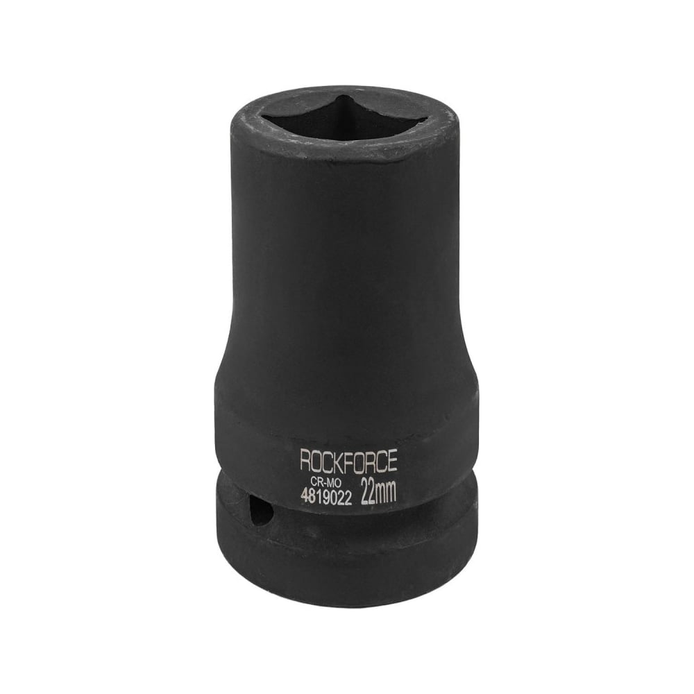 Изображение товара Головка ударная 4-гранная Rockforce 22 мм, 1"DR для футорки