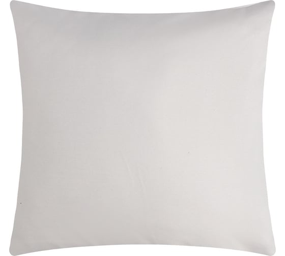 Изображение товара Чехол на подушку Экономь и Я цвет светло-серый, 40x40 см, 100% п/э 9443773