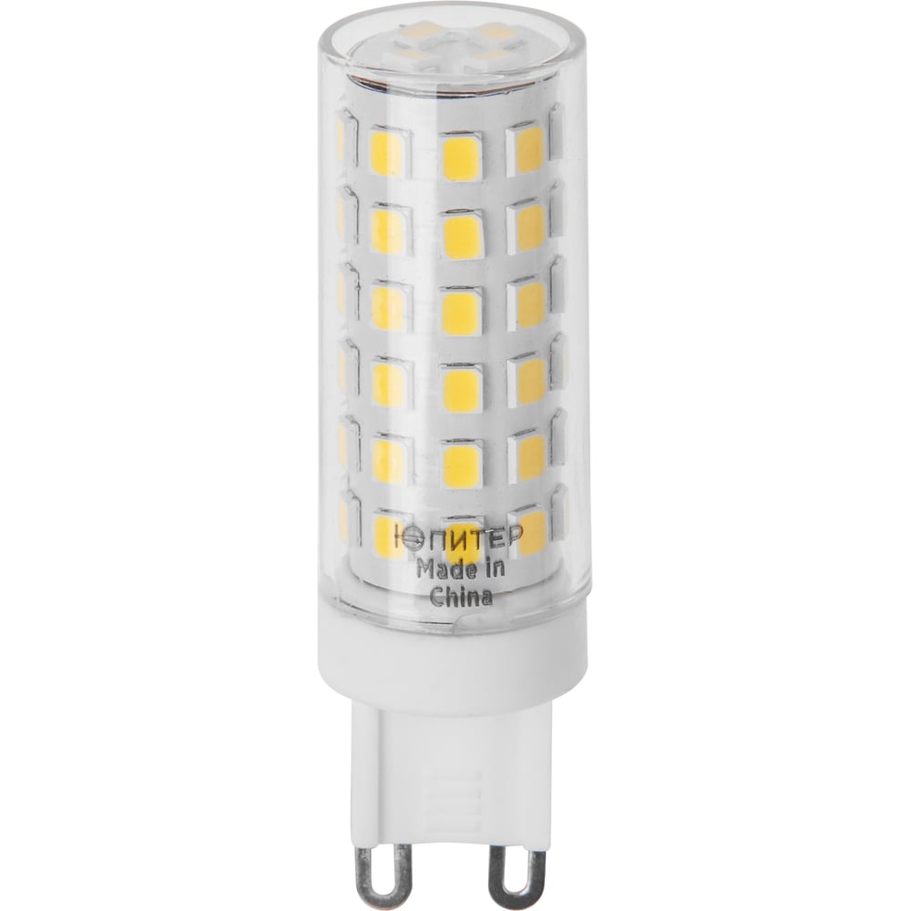 Изображение товара Светодиодная лампа ЮПИТЕР G9 9Вт 4000K для общего освещения