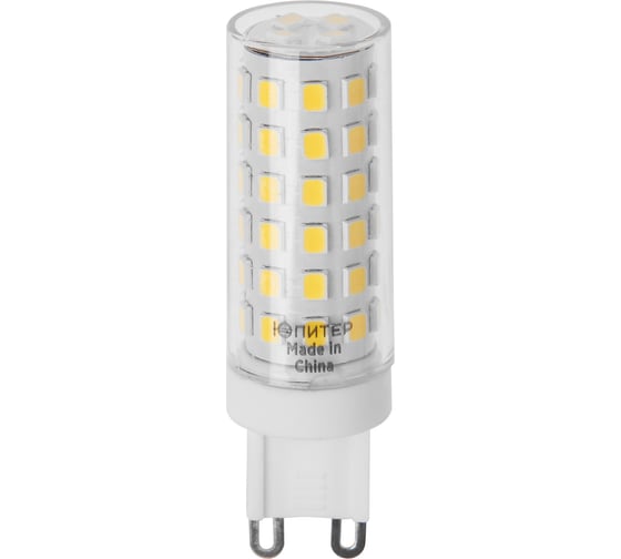 Изображение товара Лампа светодиодная ЮПИТЕР JCD 9 Вт 230В G9 4000К ЛЮКС JP5101-45