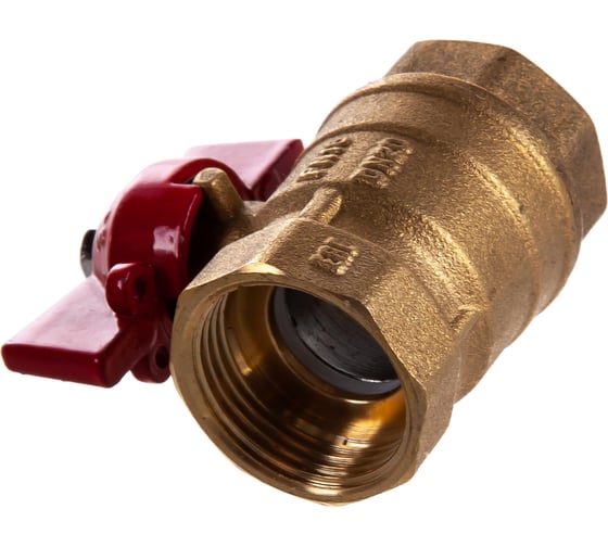 Изображение товара Шаровой кран для воды ОПТИМА 3/4" г/г бабочка SOFFB034