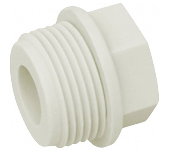 Изображение товара Резьбовая заглушка СТМ PP-R DN 25 ПЛАСТ CPECM025