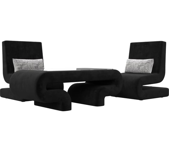 Изображение товара Набор волна-3 (стол, 2 кресла) Лига диванов 115729