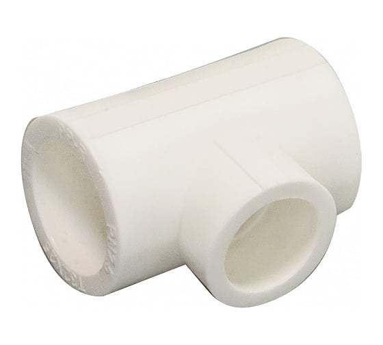 Изображение товара Переходной тройник СТМ PP-R DN 63х50х63 ПЛАСТ CPTR6350